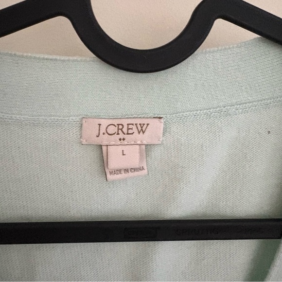 J. Crew Pale Blue Wool Blend Cardigan - Picture 6 of 11